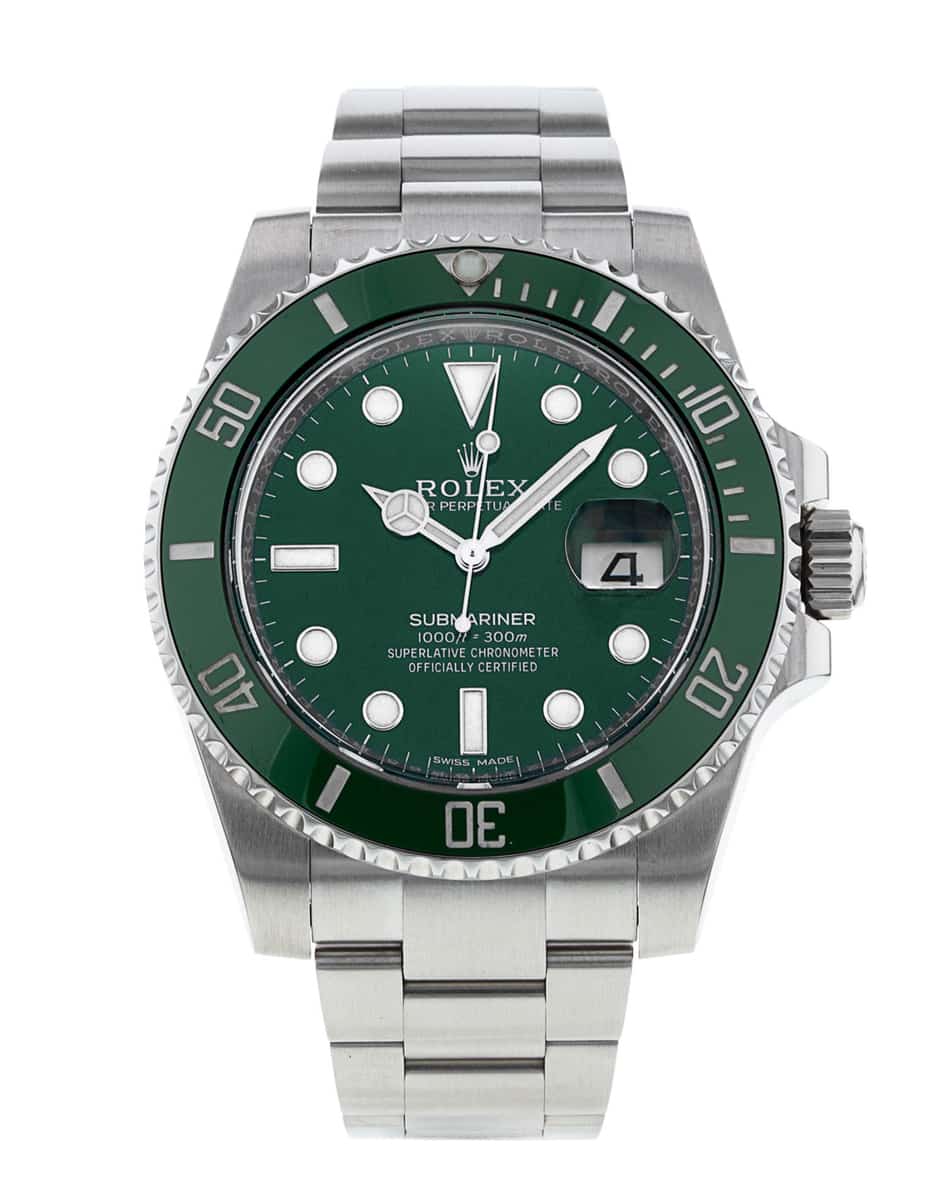 Rolex 2025 hulk watchfinder